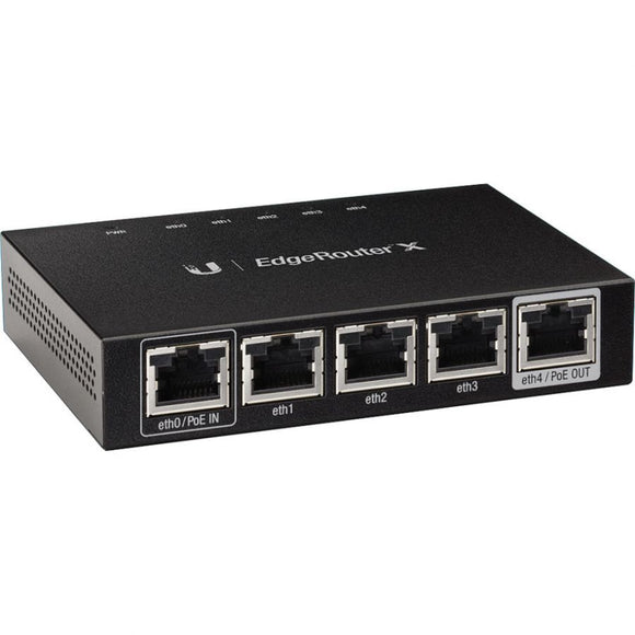 Ubiquiti ER-X, EdgeMAX EdgeRouter X POE Powered ( 5 Port )