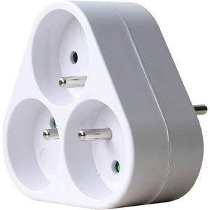 GAOPower socket splitter White 3x16A, triangle