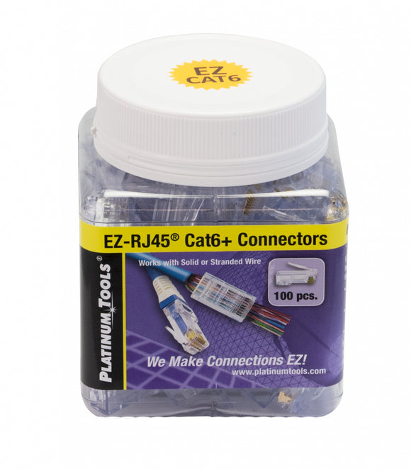 Platinum Tools EZ-RJ45 CAT6+ CONNECTOR (Modular plug)