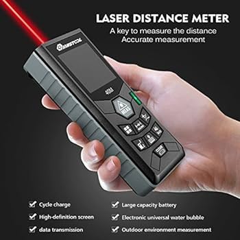 MUSTOOL MT64 Digital 40M Laser Distance Meter with Level Bubble
