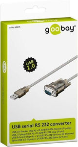 Goobay USB serial converter RS232 1,5M