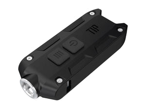 Nitecore TIP Black cree LED 360 Lumen, USB Rechargable Keychain Flashlight (lykt)