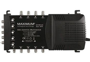 Maximum Sattelite Multiswitch 5/8, 5 input - 8 output w/int.psu blister pack