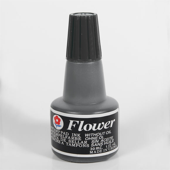 STAMP INK BLACK 30 ML
