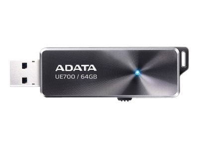 ADATA 64GB USB 3.0 Alu UE700 Read:200MB/sec,Write:100MB/sec