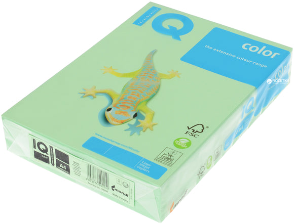 MONDI IQ OFFICE PAPER A4 160 GR PASTEL APPLEGREEN COLOR MG28