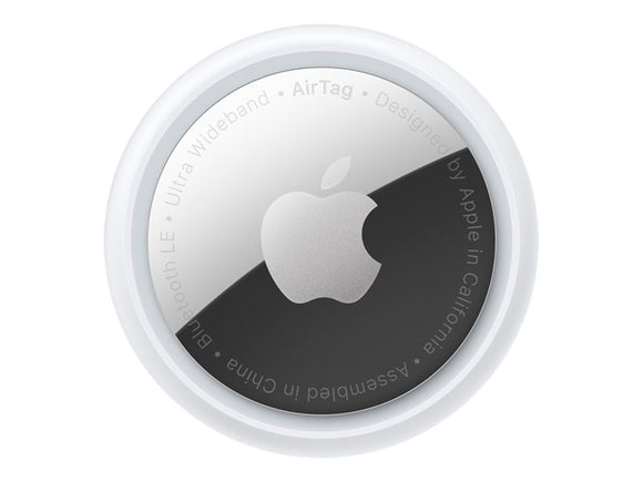 Apple AirTag Anti-tab Bluetooth-tag Sort Sølv Hvid Apple