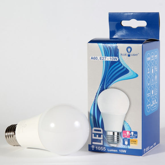 Blue Light 10W A60 E27 1055 Lm 2700k Led Bulb