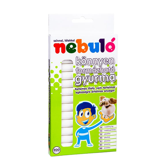 Nebuló  modellervoks, 200g, 12 hvítar stengur