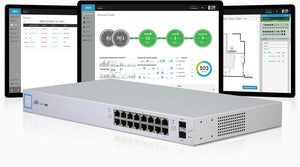 Ubiquiti UniFi Switch US-16-150W POE Giga ( 16 Port ) + ( 2*SFP )