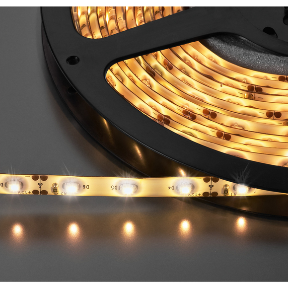 LED-strip varm hvid 12V 5m