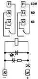 General Purpose Relay, 48 Series, Interface, DPDT, 24 VDC, 8 A