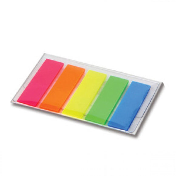 PAGE MARKER 5X25 SHEET 12X45 MM MIXED COLORS