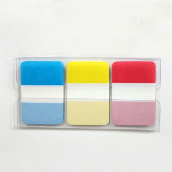 PAGE MARKER PLASTIC 3X22LAP 25X38MM 3 COLOR