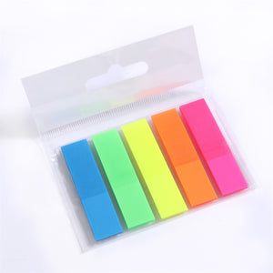 PAGE MARKER 5X25 SHEET 12X50 MM MIXED COLORS