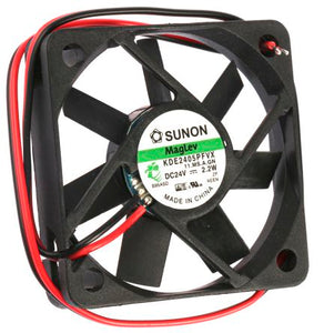 Sunon Fans  DC Fan; 24V; 50x50x10mm; 11CFM; 2W; 35dBA; 6100RPM; Wire Leads