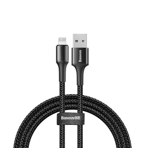 Baseus USB Cable 2M For iPhone Charger Fast Data Charging Mobile Phone Cable Wire Cord