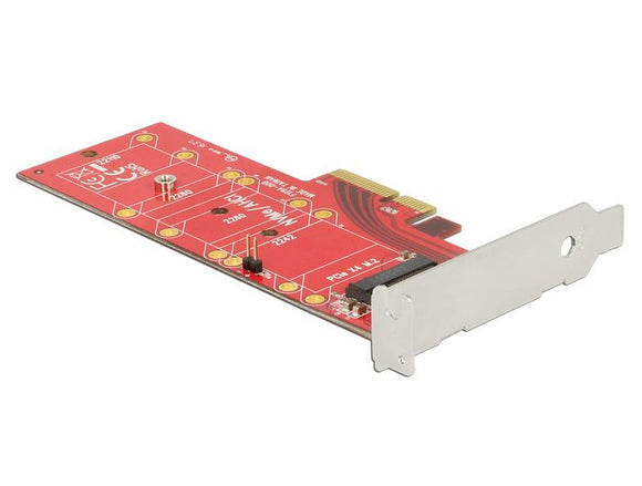 DELOCK PCI Express x4 Karte > 1 x intern NVMe M.2 Key M 110 mm mit Küh