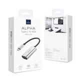 WIWU Alpha USB-C/Type-C to VGA Hub, Length?110mm