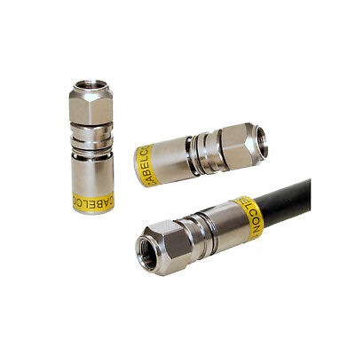 Compression Connector Cabelcon RG11 F Male 10.5mm