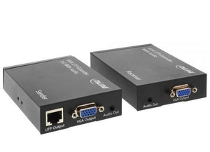 VGA Extender med lyd via 1x RJ45 - max 300 m