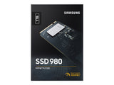 Samsung 980 MZ-V8V1T0BW - SSD - krypteret - 1 TB - intern - M.2 2280 - PCIe 3.0 x4 (NVMe) - 256-bit AES