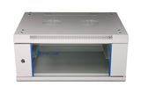 Extralink 4U 600x450 Gray Rackmount cabinet wall mounted