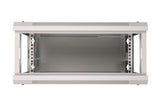 Extralink 4U 600x450 Gray Rackmount cabinet wall mounted