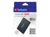 Verbatim Vi550 - SSD - 256 GB - intern - 2.5" - SATA 6Gb/s