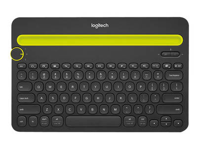 LOGITECH Keyboard K480 BLACK PAN BT NORDIC tastatur