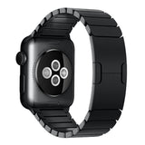 Stainless Steel Watch Band For Apple Watch 38mm (Black)