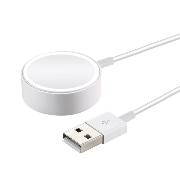 Magnetic Wireless Charger for Apple Watch Series Ultra & 8 & 7 & 6 & 5 & 4 & 3 & 2 1m (White)