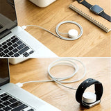 Magnetic Wireless Charger for Apple Watch Series Ultra & 8 & 7 & 6 & 5 & 4 & 3 & 2 1m (White)