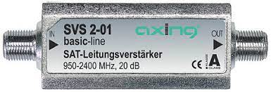 SVS2-01 SAT-INLINE-FORSTÆRKER 20DB 950 - 2400 MHz