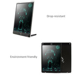 Portable 12 inch LCD Writing Graphics Board Draft Paper with Writing Pen(White)