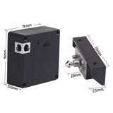 T8 Hole-free IC Sensor Swipe Card Drawer Lock Invisible Universal Cabinet Lock