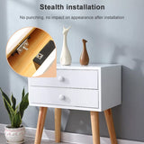 T8 Hole-free IC Sensor Swipe Card Drawer Lock Invisible Universal Cabinet Lock