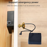 T8 Hole-free IC Sensor Swipe Card Drawer Lock Invisible Universal Cabinet Lock