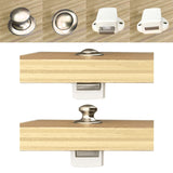 Press Type Drawer Cabinet Locker Furniture (White)