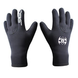 SLINX 1127 3mm Neoprene Non-slip Wear- resistant Warm Diving Gloves, Size: L
