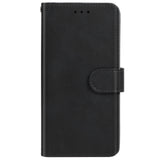iPhone 12 Leather Phone Case(Black)