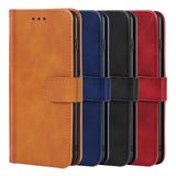 iPhone 12 Leather Phone Case(Black)
