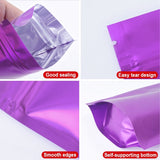 Matte Aluminum Foil Snack Stand-up Pouch