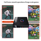 X6 Game Box 4K Video Games Console Magic Box with 2.4GHz Controller, Capacity:128GB(EU Plug)