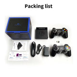 X6 Game Box 4K Video Games Console Magic Box with 2.4GHz Controller, Capacity:128GB(EU Plug)