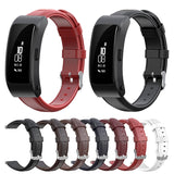 Huawei B5 Oil wax Leather Watch Wrist Band(Black)