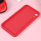 iPhone XR Liquid Silicone Full Coverage Shockproof Magsafe Phone Case(Red)