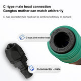 LAIZE SH+PH-30 Plastic Steel C-type Self-lock Pneumatic Components