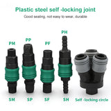 LAIZE SP+PP-20 Plastic Steel C-type Self-lock Pneumatic Components