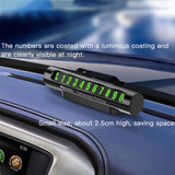 Yesido C68 Car Temporary Parking Magnetic Luminous Phone Number Plate(Black)